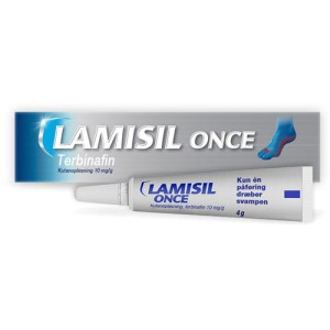 Lamisil Once 10 mg/g 4 g Kutanopløsning