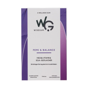WiseGum FEMI & BALANCE Kosttilskud 30 stk
