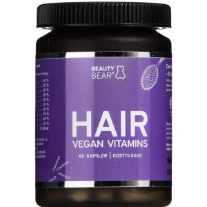 Beauty Bear Hair Kosttilskud 60 stk