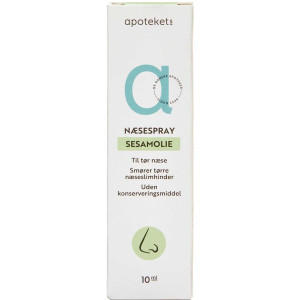 Apotekets Sesamolie Næsespray Medicinsk udstyr 10 ml