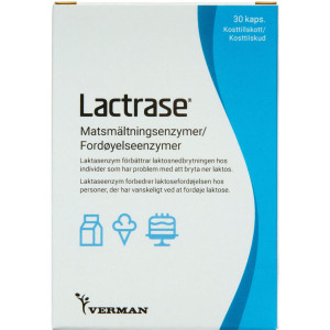 Lactrase kapsler Kosttilskud 30 stk