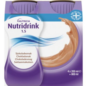 Nutridrink Chokolade 4 x 200 ml