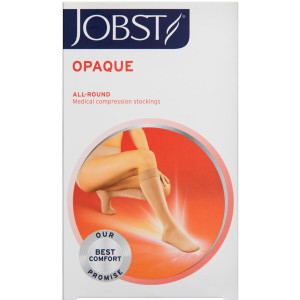 Jobst Opaque Kompressionsstrømpe Natural str. XL Medicinsk udstyr 1 par