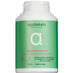 Apotekets Multivitamin Kosttilskud 300 stk