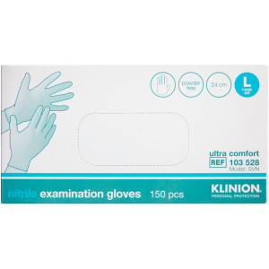 Klinion Protection Nitrilhandske Large Medicinsk udstyr 150 stk