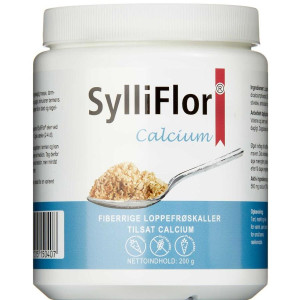 SylliFlor Loppefrøskaller Calcium Kosttilskud 200 g