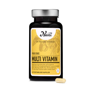 Nani Multivitamin Food State Kosttilskud 60 stk