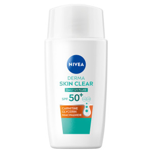 NIVEA Derma Skin Clear Daily UV Fluid SPF 50+ 40 ml
