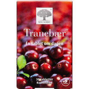 New Nordic Tranebær Kosttilskud 30 stk