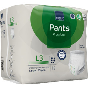 Abena Pants L3 Premium Grøn Medicinsk udstyr 15 stk