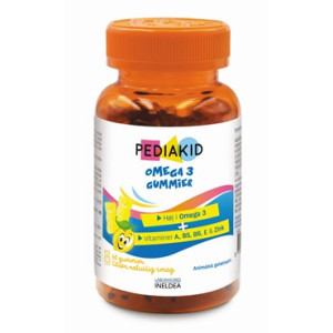PEDIAKID Gummies Omega 3 Kosttilskud 60 stk