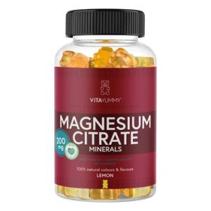 VitaYummy Magnesium Citrate, Lemon Kosttilskud 60 stk