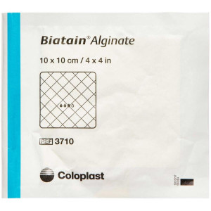 Biatain Alginate Bandage 1 x 10 cm Medicinsk udstyr 1 stk