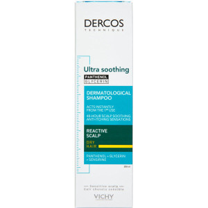 Vichy Dercos Ultra Soothing Shampoo Dry Hair 200 ml
