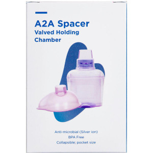 A2A Spacer med Small Maske Medicinsk udstyr 1 stk