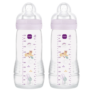 MAM Easy Active Baby Bottle 330ml 2p Pink 2 stk
