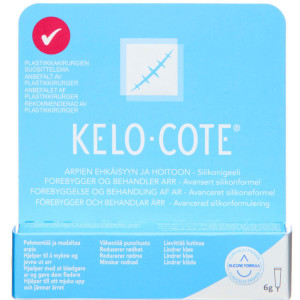 Kelo-Cote Silikone Gel Medicinsk udstyr 6 g