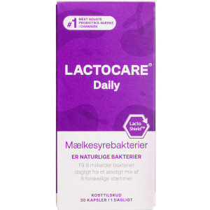 Lactocare Daily Kosttilskud 30 stk