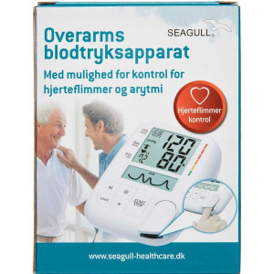Seagull Overarmsblodtryksapparat med hjerteflimmer kontrol AFIB 1 stk