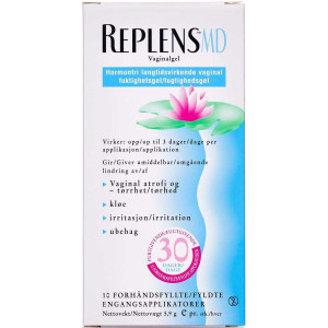 Replens MD vaginal Gel Applikator Medicinsk udstyr 10 x 5,9 g