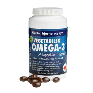 Grønne Vitaminer Vegetabilsk Omega-3 Kosttilskud 180 stk