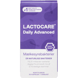 Lactocare Daily Advanced Kosttilskud 30 stk