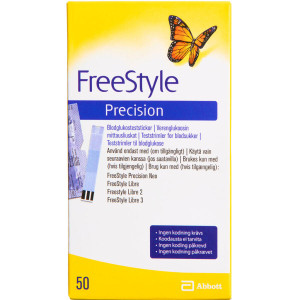 FreeStyle Precision Teststrimler Medicinsk udstyr 50 stk