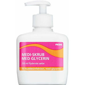 Viatris Medi-skrub+glycerin m/pumpe 250 ml