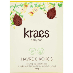 Kraes Babybad Havre & Kokos 200 g