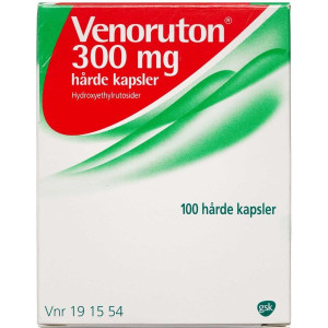 Venoruton 300 mg 100 stk Kapsler