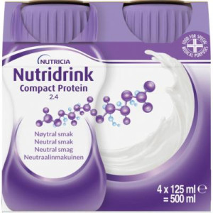 Nutridrink Compact Protein Neutral 4 x 125 ml