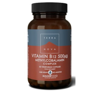 TERRANOVA B12 500µg METHYLCOBALAMIN Kosttilskud 50 stk