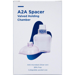 A2A spacer med Medium Maske Medicinsk udstyr 1 stk