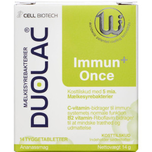 Duolac Immun+ Once Kosttilskud 14 stk