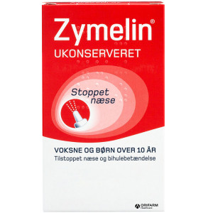 Zymelin ukonserveret 1 mg/ml 20 ml Næsespray, opløsning