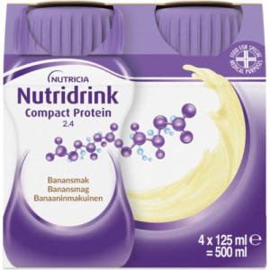 Nutridrink Compact Protein Banan 4 x 125 ml