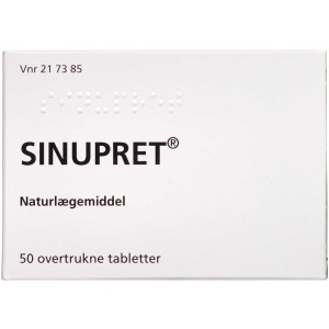Sinupret tabletter Naturlægemiddel 50 stk