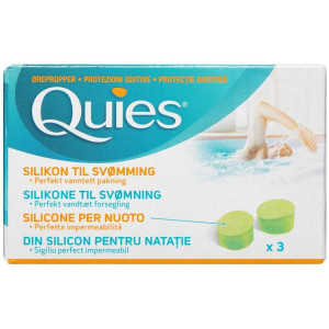 Quies ørepropper i silikone 3 par