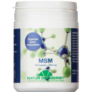 Natur Drogeriet MSM Kapsler 180 stk