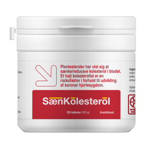 Minus Kolesterol SænKolesterol Kosttilskud 120 stk