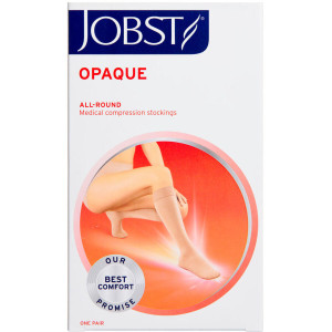 Jobst Opaque Kompressionsstrømpe Black str. S Medicinsk udstyr 1 stk