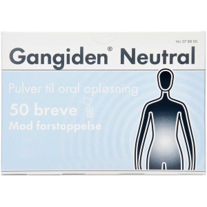 Gangiden Neutral 50 stk Pulver til oral opløsning