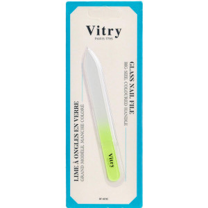 Vitry Neglefil Farvet Glas 1 stk
