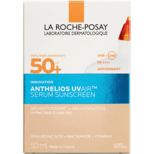 La Roche-Posay Anthelios Uvair Serum Sunscreen Tinted Light SPF 50+ 50 ml
