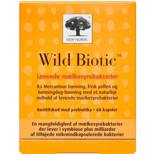 New Nordic Wild Biotic Kosttilskud 60 stk