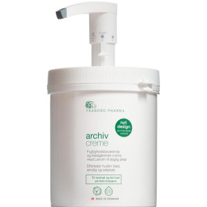 Faaborg Pharma Archiv Creme Med Pumpe 1000 ml