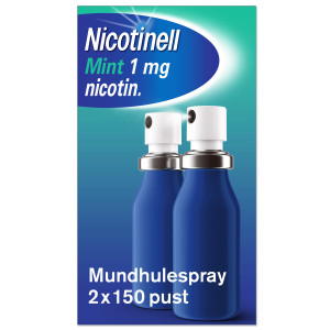 Nicotinell Mint 1 mg/pust 300 dosis Mundhulespray, opløsning