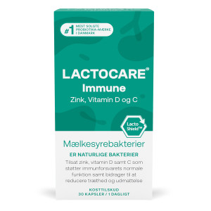Lactocare Immune Kosttilskud 30 stk