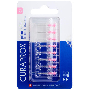 Curaprox Prime Refill 08 - Pink 8 stk