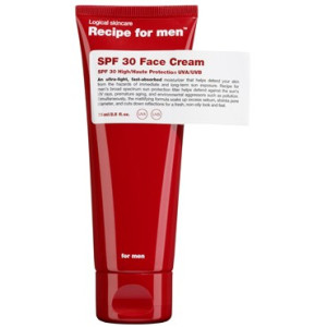 Recipe for men SPF 30 Face Cream 75 ml